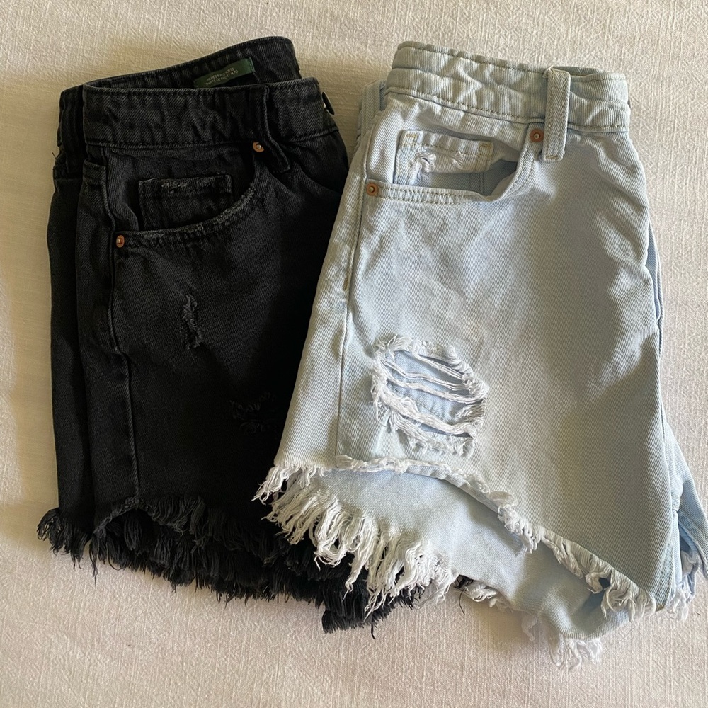 Wild Fable - Lot of 2 Distressed Denim Shorts